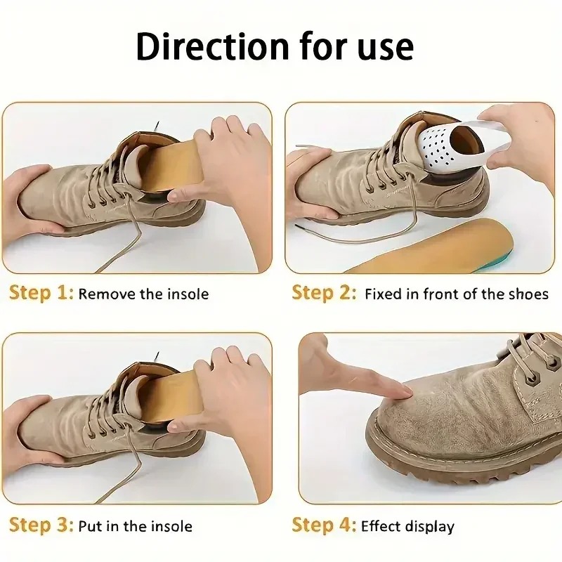 4 قطع واقي أحذية مضاد للتجاعيد - مراجعة Sneaker Crease وسعره