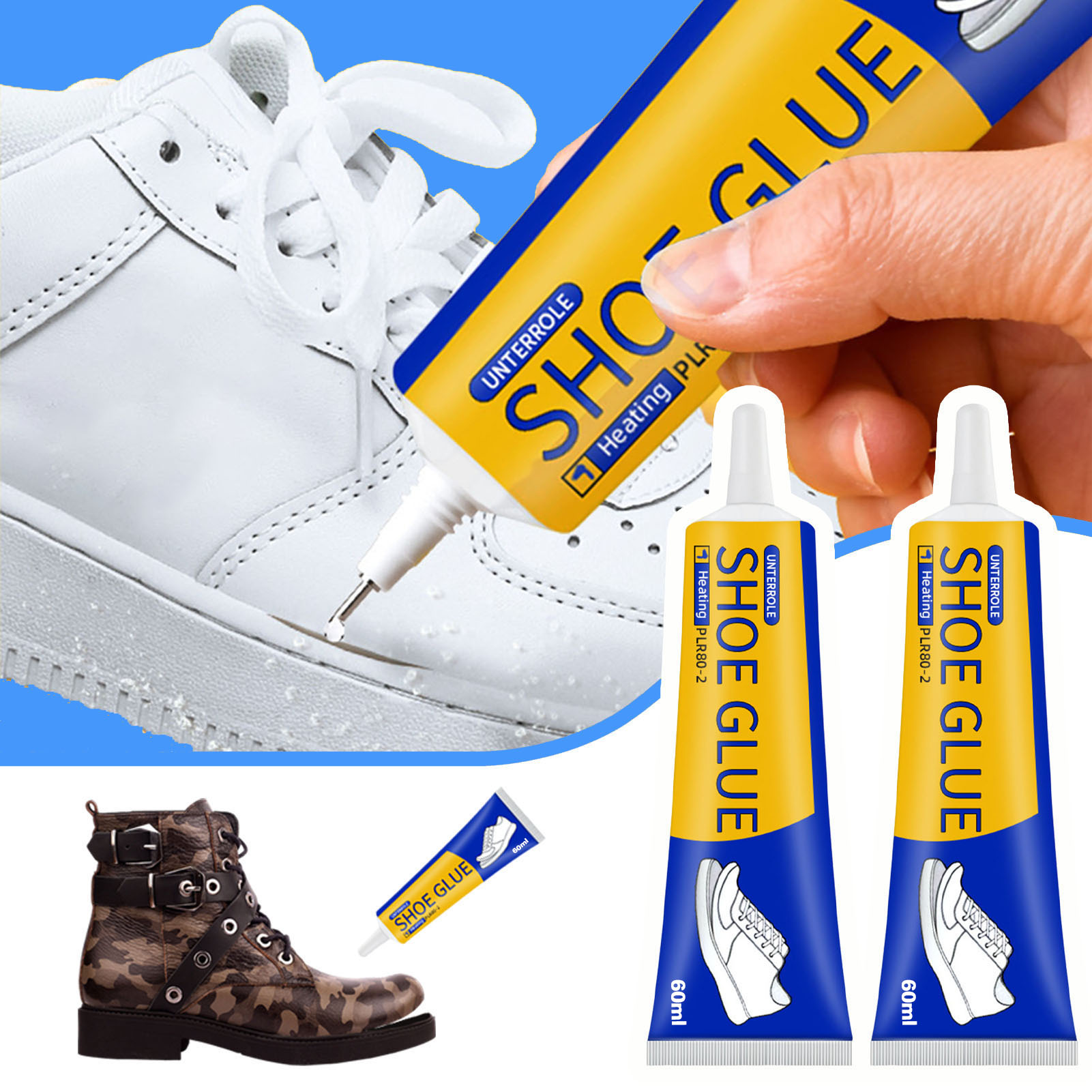 1/2/3 قطعة 60 مللي لاصق حذاء ق - مراجعة Sneakers Care وسعره