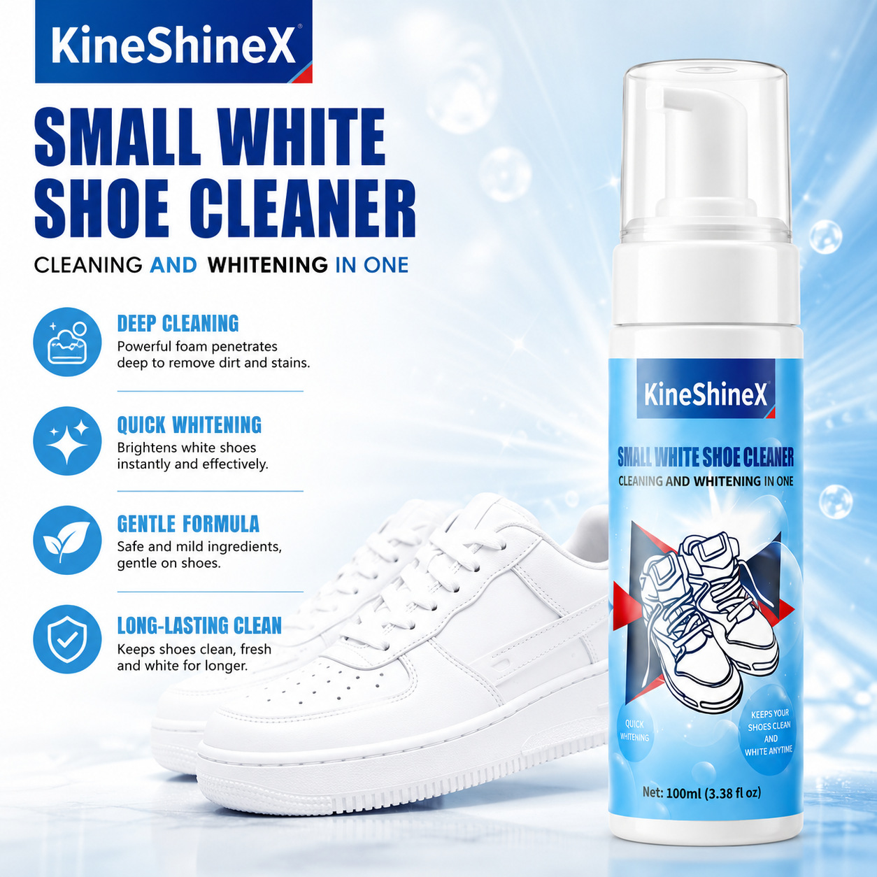 مجموعة تنظيف الأحذية من جيهين، - مراجعة Sneakers Care وسعره